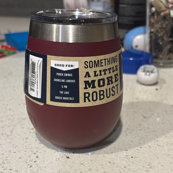 Yeti Maroon Wine Tumbler with MagSlider Lid - Picture 5 of 6